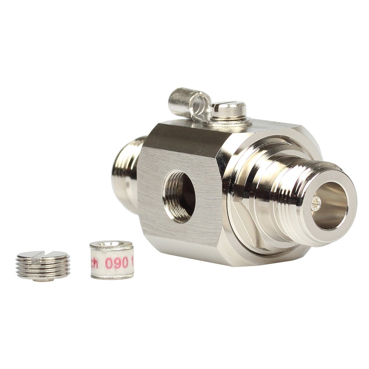 Lightning Arrestor N Female To Female 50 Ohm Lightning Surge Protector With 90 V Gas Tube Dc 3Ghz